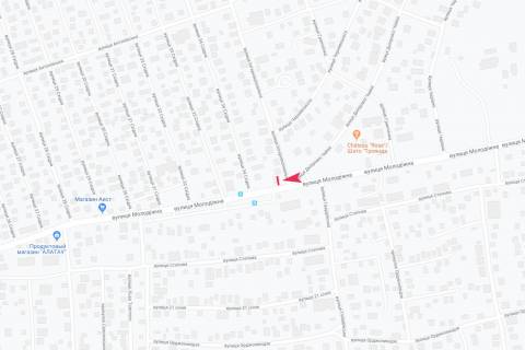 Билборд A в Антоновке вул Молодіжна схема