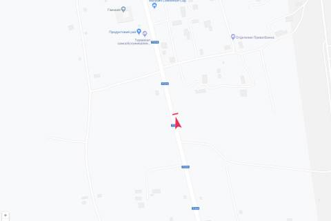 Билборд A в Марковке, 3х6  вьезд в город со стороны Беловодска, дорога Т-13-14 схема