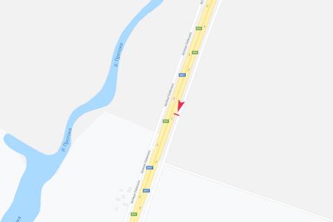 Билборд B в Гребенки, 3х6  в'їзд у місто з боку Києва схема