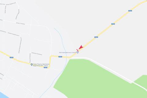 Билборд A в Ялте, 3х6  вул Курортная схема