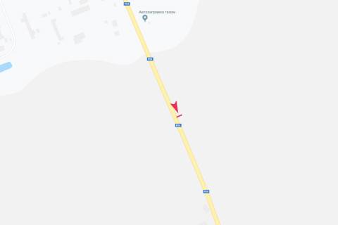 Билборд B в Фастове, 3х6  виїзд із міста у бік Білої Церкви схема