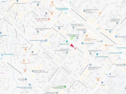 Беклайт A у Дніпро (Дніпропетровськ), 2.3x3.14  Шевченка вул. - Моссаковського вул., 1 схема