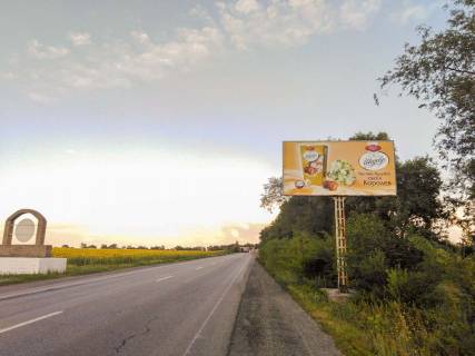Билборд  в Петриковке Въезд с Днепра фото 1