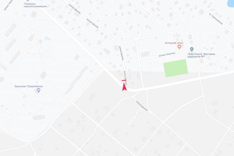 Білборд, Бігборд (Борд)  B у Брілівці вул Дружби схема