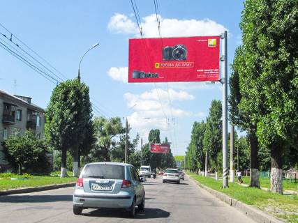 Билборд A в Харькове, 3х6  Любові Малої пр-т,53, з центру фото 1