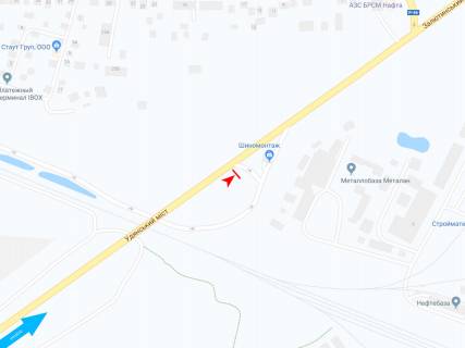Білборд, Бігборд (Борд)  A у Дніпро (Дніпропетровськ), 3х6  Полтавський шлях вул. - пр-д. Магістральний, в центр схема