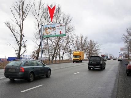 Билборд B в Харькове, 3х6  Аерокосмічний (Гагаріна) пр-т, 348 (ТЦ "Епіцентр"), до міста фото 1