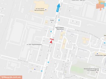 Призматрон, Призма B у Запоріжжі Льва Ландау пр-т, 46, из центра - 54679 схема