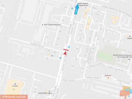 Призматрон, Призма A у Запоріжжі Льва Ландау пр-т, 38, в центр - 54684 схема