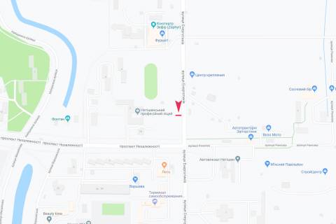 Білборд, Бігборд (Борд)  A у Нетішині, 3х6  вул Снігурів схема