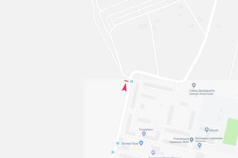 Билборд  в Мелиоративном Въезд со знаменовки схема