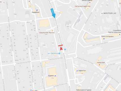 Билборд B в Харькове, 3х6  Клочківська вул., 163, з центру   ( VIP ) схема