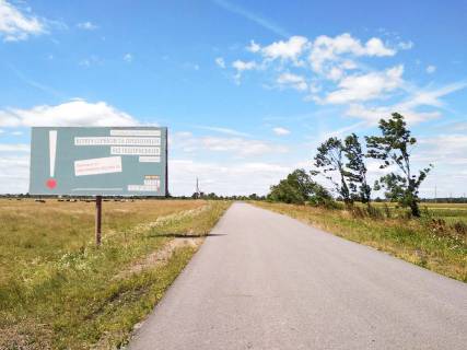 Білборд, Бігборд (Борд)  B у Добротворі, 3х6  з боку Реклінца Фото 1