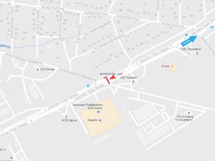 Призма B в Харькове, 3х6  Льва Ландау пр-т, 31, з центру - 472081 схема