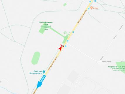 Сiтiлайт B у Дніпро (Дніпропетровськ) Белгородское шоссе (остановка "Мемориал Славы") схема