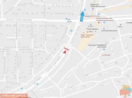 Призматрон, Призма A у Запоріжжі Льва Ландау пр-т, 91, в центр - 54734 схема