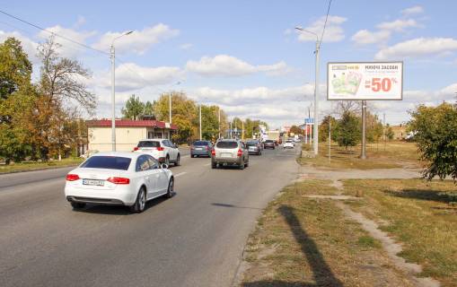 Билборд A в Харькове, 3х6  Мереф'янське шосе, 3 - Планерна вул., в центр фото 1