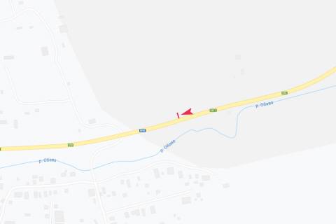 Билборд A в Кольчино, 3х6  поворот з траси схема