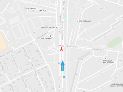 Призма A в Днепр (Днепропетровск), 3х6  Льва Ландау пр-т + Садовий проїзд, в центр - 374495 схема