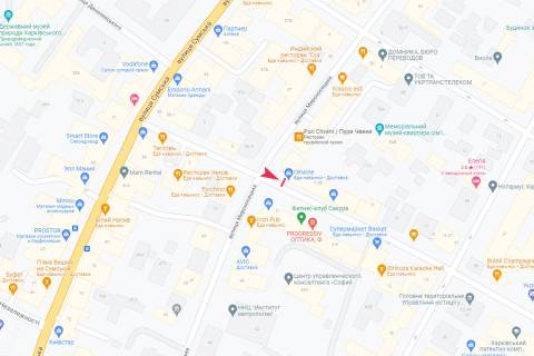 Бэклайт B в Харькове, 3,1х2,2  Ярослава Мудрого вул., 7 (Софі) схема