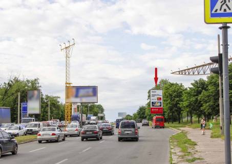 Білборд, Бігборд (Борд)  A у Харкові, 6х3  Льва Ландау пр-т + Аерокосмічний (Гагаріна) пр-т Фото 1