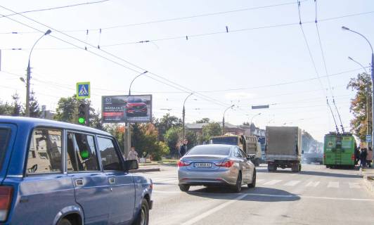Білборд, Бігборд (Борд)  B у Харкові, 3х6  Байрона (Героїв Сталінграда) пр-т, 12, в центр Фото 1
