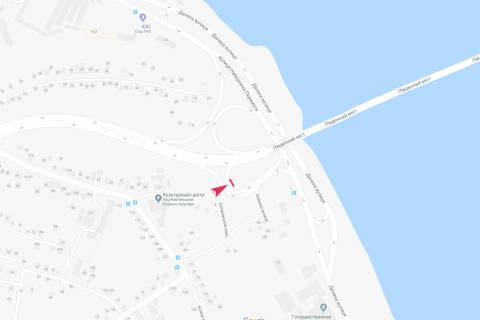 Білборд, Бігборд (Борд)  A у Дніпро (Дніпропетровськ), 3x6  Набережна Перемоги ., в'їзд на Південний міст схема