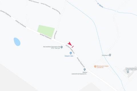 Билборд B в Шкло на Новояровск схема