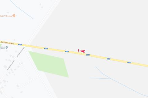 Билборд A в Виньковцах, 3х6  В'їзд у місто схема