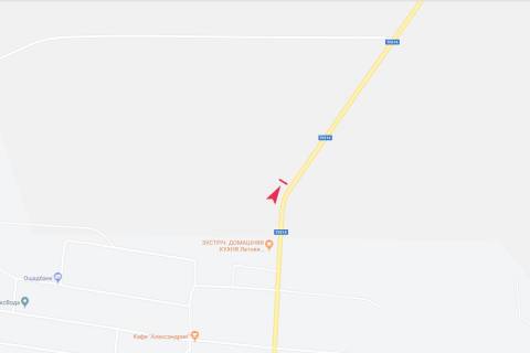 Билборд B в Доброполье вул Першотравнева схема