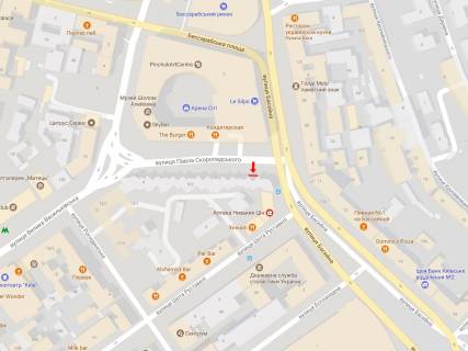 Брандмауэр A в Киеве Велика Васильківська вул., 9/2 схема