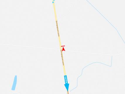 Билборд A в Харькове, 3х6  Харківське (Білгородське) шосе, з центру схема
