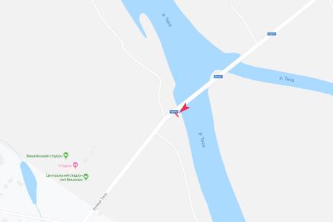 Билборд B в Буштыно, 3х6  виїзд схема