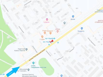 Скроллер A в Харькове, 3,1х2,2  Полтавський шлях вул., 190 (2), з центру - 471843 схема