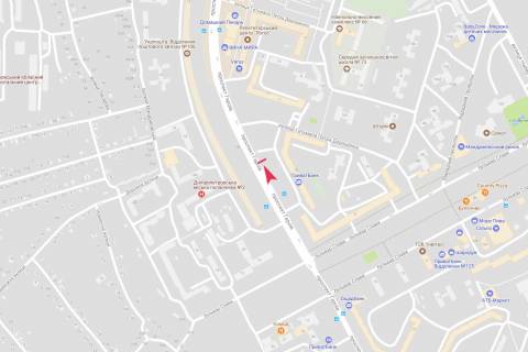 Билборд A в Днепр (Днепропетровск), 3x6  Героїв просп., (через дорогу від будинку 12) схема