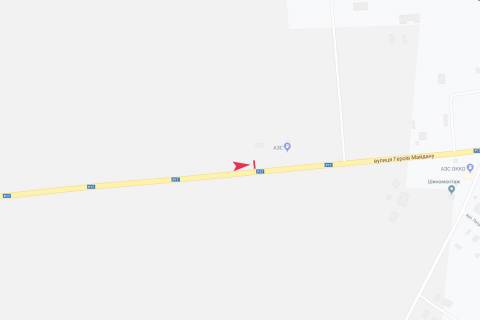 Білборд, Бігборд (Борд)   у Оратові в'їзд в місто з боку Лопатинка схема