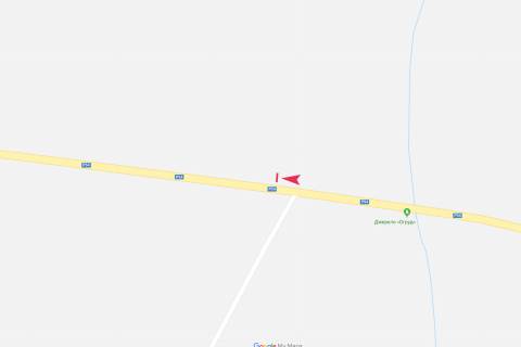Билборд A в Савране, 3х6  поворот на Слюсарів схема