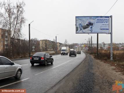 Билборд A в Запорожье Мерефянское шоссе (2), в город фото 1