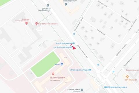 Ситилайт B в Запорожье Клочковская ул., 337в (остановка "Ул. Котельниковская") схема