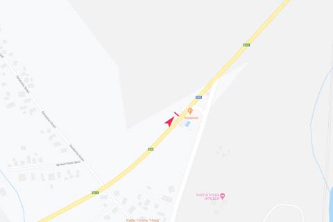 Билборд B в Чинадиево, 3х6  вул Волошина схема