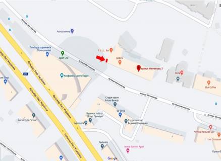 Видеоборд A в Киеве, 5,6 х 21,5  БЦ на Мечнікова вул., 3 (м. Кловська) - 497077 схема