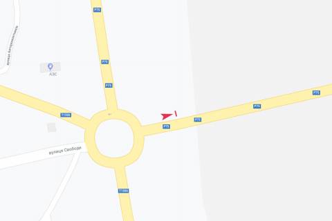 Билборд B в Доманевке На Вознесенск схема