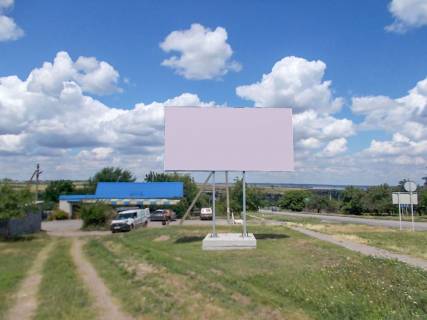 Билборд B в Нововоронцовке, 3х6  вул Степова фото 1