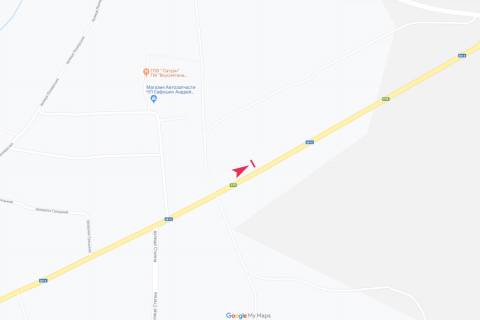 Білборд, Бігборд (Борд)  B у Мангуші, 3х6  вул Почтова схема