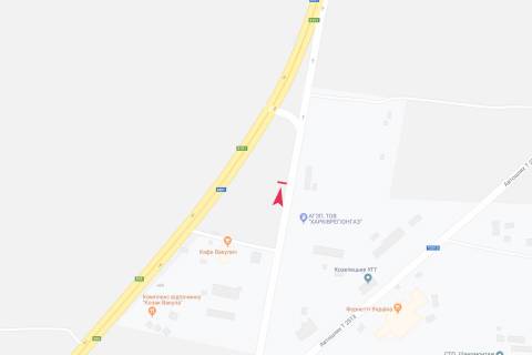 Билборд B в Козелце, 3х6  в'їзд-виїзд схема