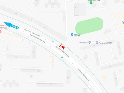 Скроллер A в Харькове, 3,1х2,2  Ювілейний пр-т, 67, в центр - 474687 схема