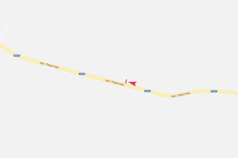 Билборд  в Оратове Вьезд в город со стороны Оратовки схема