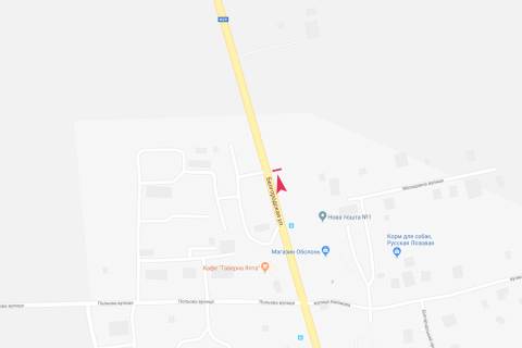 Билборд A в Лозовой Белгородская ул.Полевая схема