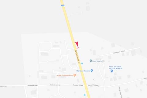 Білборд, Бігборд (Борд)  B у Лозовій Белгородская ул.Полевая схема