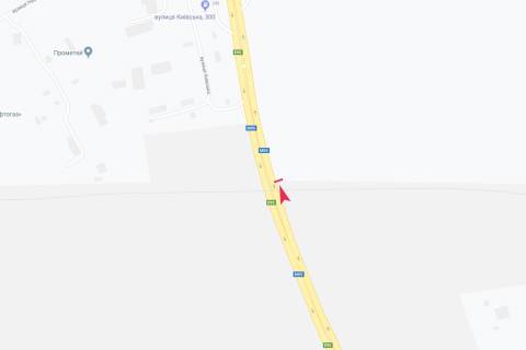 Білборд, Бігборд (Борд)  A у Запоріжжі Въезд с Одессы схема